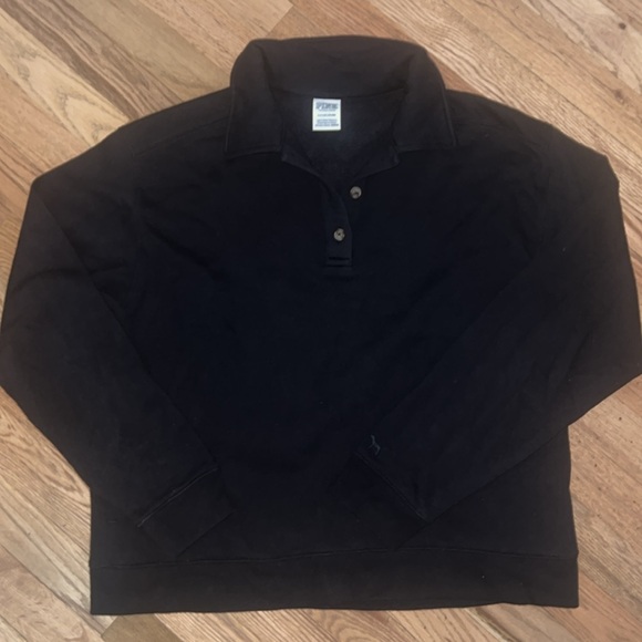 Victoria Secret PINK Polo Sweatshirt Size Small - Picture 5 of 9